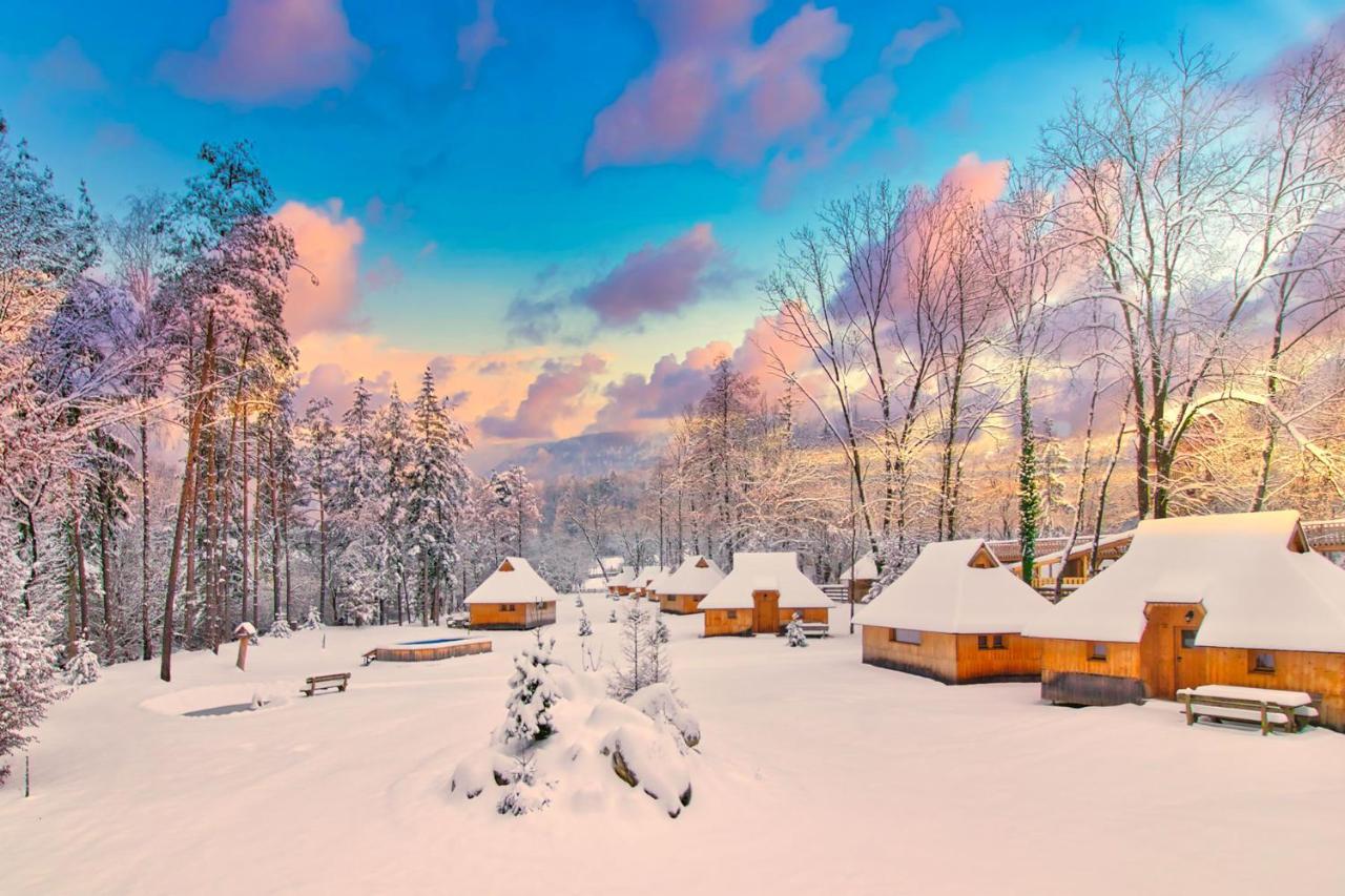 Slovenia Eco resort Stahovica Esterno foto