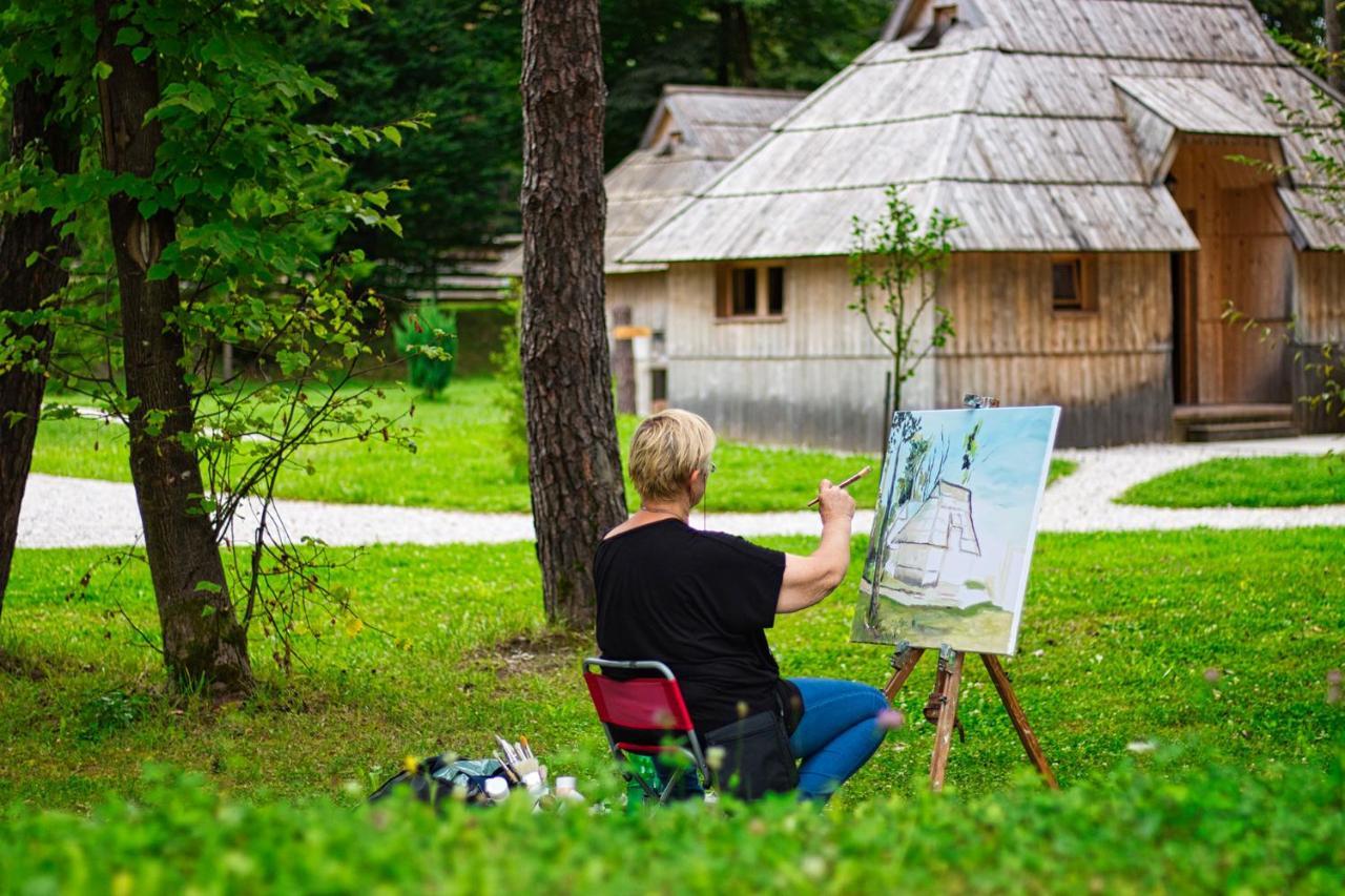 Slovenia Eco resort Stahovica Esterno foto